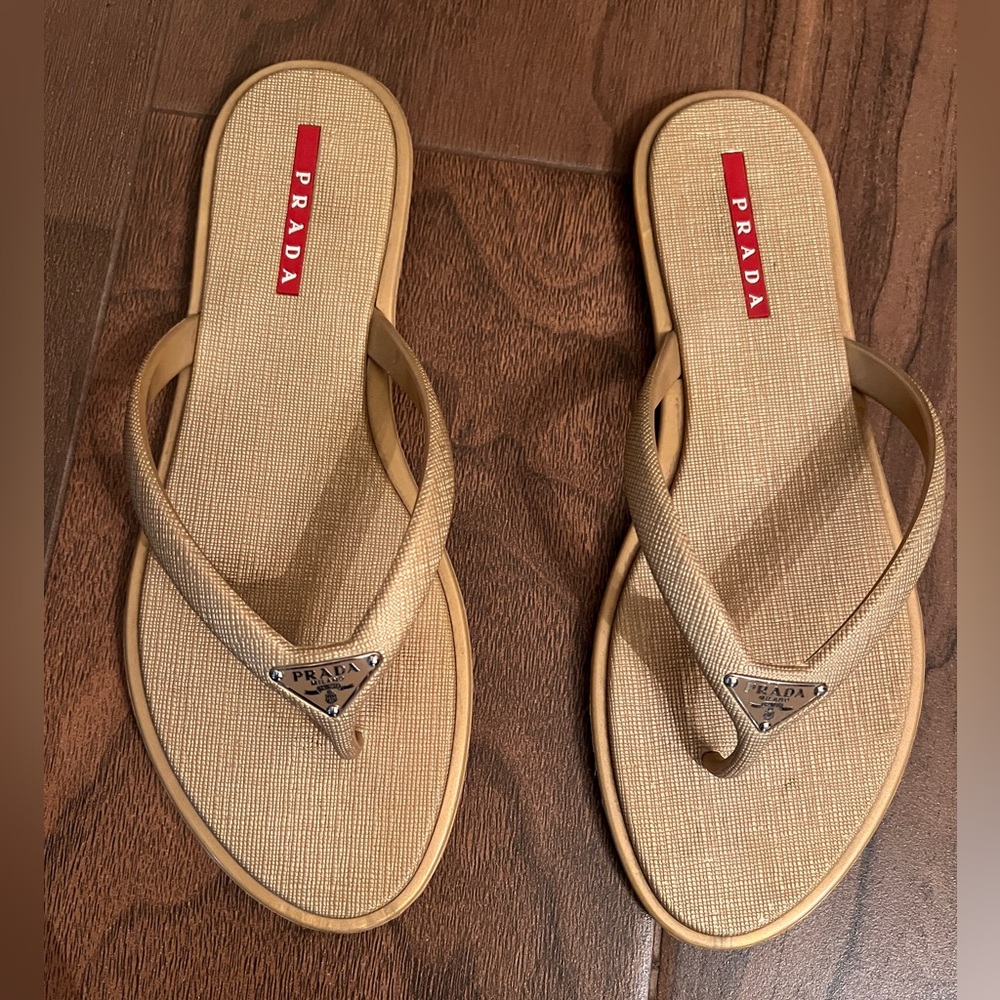Prada flip-flops